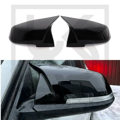 BMW M135i/M140i/M235i/M240i M Style Gloss Black Mirror Covers (F20/F21/F22/F23) - Image 1 of 4