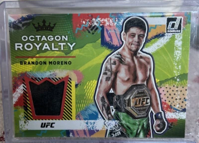2022 Brandon Moreno Panini UFC Donruss Octagon Royalty Patch - Image 1 of 2