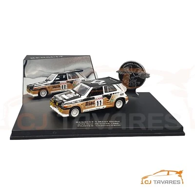 UNIVERSAL HOBBIES 1758 RENAULT 5 MAXI TURBO #11 CHATRIOT TOUR DE CORSE 1/43 Foto 1 de 4