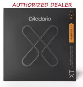 D'Addario XTM1140 Phosphor Bronze Mandolin Strings 11-40 Medium XT 74 - Picture 1 of 13