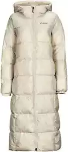 Columbia Extra Small (XS) Women's Puffect Long Jacket In Beige WL4214-278- New - Picture 1 of 15