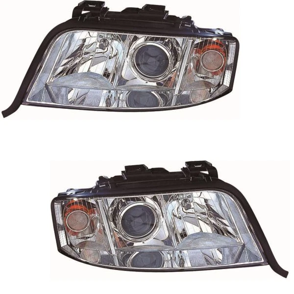 Scheinwerfer LINKS + RECHTS DEPO Audi A6 C5 - XENON D2S/H7 - Bild 1 von 1