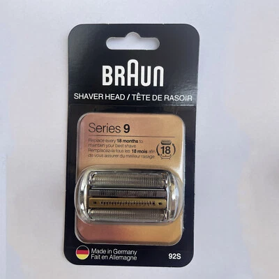 Elektrorasierer Ersatz-Scherkopf für Braun Rasierkopf Series 9, 92S Rasierköpfe - Bild 1 von 4