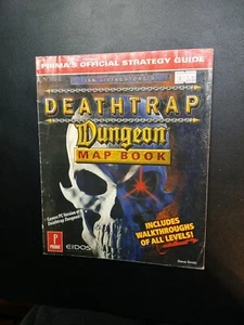 Deathrap Dungeon Map Book Prima's Official Strategy Game Guide PC - Picture 1 of 3