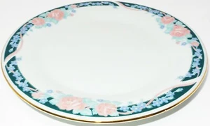 Tienshan Fine China J.X Rose Forest SALAD PLATE 7 3/8"- Roses and Ribbons! - Picture 1 of 4