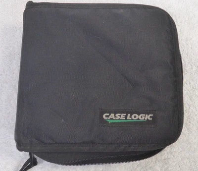 Case Logic 32 Capacity Classic CD Wallet Soft Black Used - Image 1 of 3