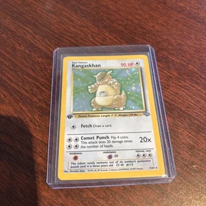 1995 Pokémon Holo Kangaskhan 1st Edition 5/64 - Picture 1 of 3