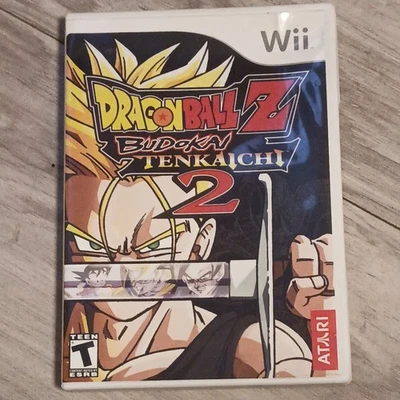Dragon Ball Z: Budokai Tenkaichi 2 (Nintendo Wii, 2006) Tested Working  - Image 1 of 3