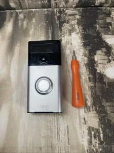 Ring Video Timbre Wi-Fi 1080p HD Cámara Detección de Movimiento - Imagen 1 de 3