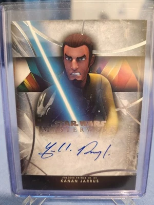 2024 Topps Star Wars Masterwork Freddie Prinze Jr as Kanan Jarrus Auto - Image 1 of 2