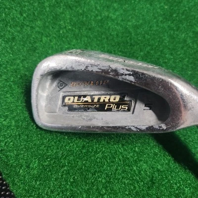 Juego de palos de golf Dunlop Quatro Plus de gran tamaño diestro 1,3,5 maderas, hierros 5-PW Foto 1 de 4