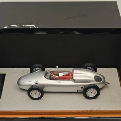 1/18 Tecnomodel Porsche 718 F2 Presse Version 1960 CA18-TMP002  Resin Model Car - Imagem 1 de 4
