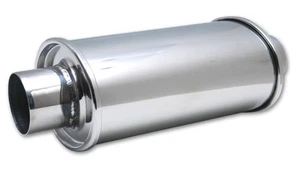 Vibrant 1144 Ultra Quiet Resonator - 3.5" Inlet/Outlet, 13.75" Overall - Picture 1 of 3