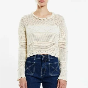 Alexa Chung Indiana Women's Open Work Sweater - Picture 1 of 9