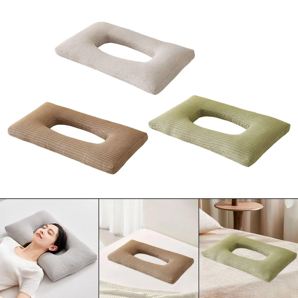 Side Sleeper Pillow, Ear Hole Support, Reduces Pressure, Comfortable Ear Hole - Image 1 of 1