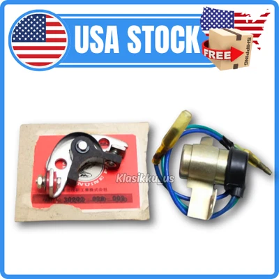 Fits For Honda CL90 S90 Super Scrambler CM 90 91 CT90 Contact Point Condenser - Image 1 of 4