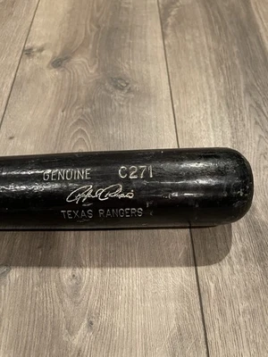 Rafael Palmeiro Juego Usado C271 Louisville Slugger Bat Rangers Era Foto 1 de 4