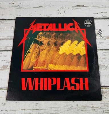 Metallica Whiplash EP Vinyl 1984 Megaforce Records Silver Label 1st Press RARE - Image 1 of 3