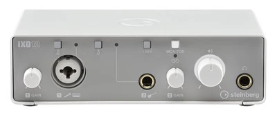 IXO12 White, 2x2 USB 2.0 24-Bit/192kHz Audio Interface With Cubase AI, Cubasi... - Image 1 of 4