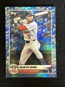 2025 Topps All Star Game Blue Foil #79 Masyn Winn St. Louis Cardinals /150 - Picture 1 of 2