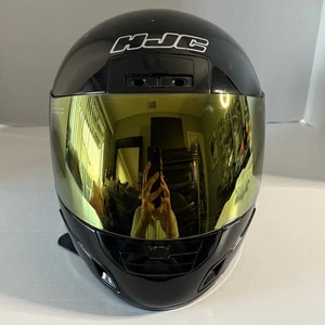HJC CL-12 Casco de Moto Cara Completa con Visera Espejada Dorada Juvenil S/M - Imagen 1 de 12