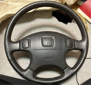 HONDA Civic TypeR EK9 genuine steering wheel Honda Genuine OEM JDM used - Picture 1 of 4