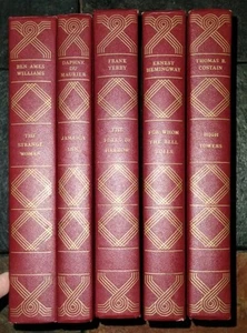 Vintage Set Of(5) Hardback Novels 1936-1949 Mint Condition Ernest Hemingway+More - Picture 1 of 24
