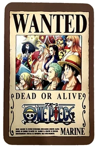 Team One Piece Wanted Set ACG Holo Anime Card Dead or Alive - Imagen 1 de 4