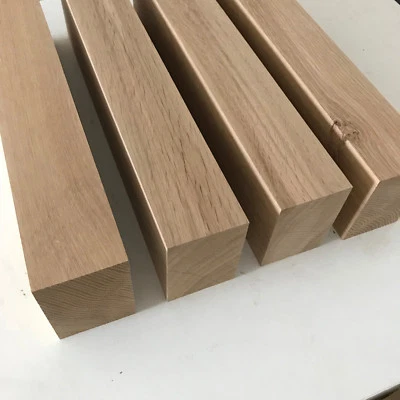 Kantholz Leisten Eiche Massiv Holz Brett Balken Drechselholz Tischbein Bohle !