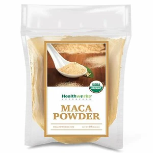 1lb Maca Root Powder Organic Raw Peruvian Premium Ground Energy Booster 16oz - Picture 1 of 9