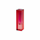 Gift Company Vase Sari, Dekovase, Blumenvase, Kristallglas, Rot, Lila, 14 cm