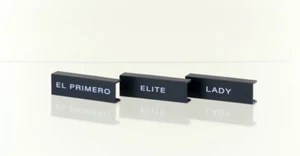 3 x Zenith Plakette Aufsteller "El Primero - Elite- Lady" neuware - Picture 1 of 7