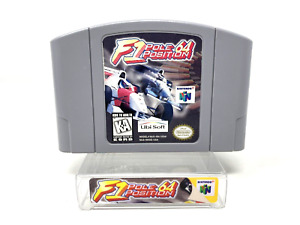F1 Pole Position 64 N64 Nintendo 64 Tested Authentic FREE Shipping