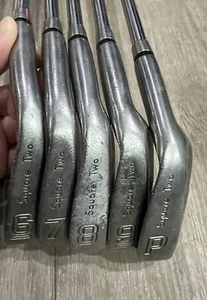 Vintage Men’s SQUARE TWO Golf Club Irons 6-P - Picture 1 of 10