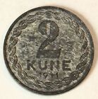 CROATIA 2 Kune 1941 - Zinc - aUNC - 806