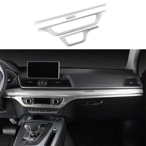 2018-2023 Center Console Silver Titanium Dashboard Panel Trim For Audi Q5 SQ5 - Bild 1 von 8