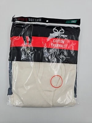 Realtree Mens Cotton Thermals Bottoms Only Size XL - Image 1 of 4