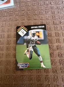 1995 Starting Lineup Irving Fryar Football Card - Picture 1 of 3