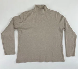 Pendleton Sweater Womens M Medium Tan Beige Pullover Crew Neck Sweatshirt - Picture 1 of 8