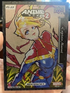 2023 Upper Deck Marvel Anime Vol 2 Hanafuda Captain Marvel SP-39 1/380 - Picture 1 of 2