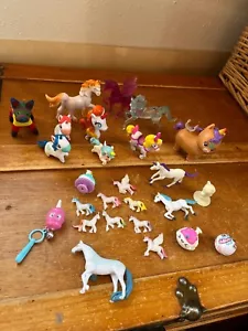 Mixed Lot of Hard Plastic Winged Horse Vinyl Plastic Unicorn Piñata Llama Small - Picture 1 of 24