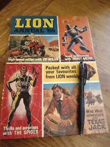 1968 Boys Lion Annual Comic Vintage - Picture 1 of 14