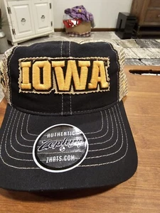 Nwt Zephyr Iowa Hawkeye Hat Cap Snapback Trucker  (%) - Picture 1 of 6
