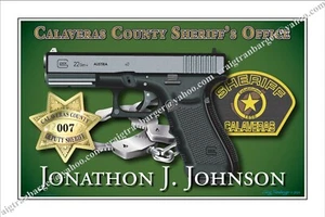 Police,Calaveras,County,Sheriff,Office,Department,Deputy,Retirement,badge,gift - Picture 1 of 1