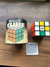 Vintage 1981 BOXED RUBIK'S CUBE by Ideal Original Retro Puzzle Toy