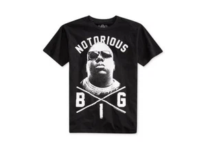 Big World Herren T-Shirt "Biggie B.I.G" — Farbe anthrazit  - Bild 1 von 1