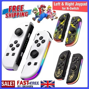 Para Nintendo Switch Joy Con Controlador Izquierdo y Derecho Inalámbrico Par Gamepad Joypad - Imagen 1 de 37