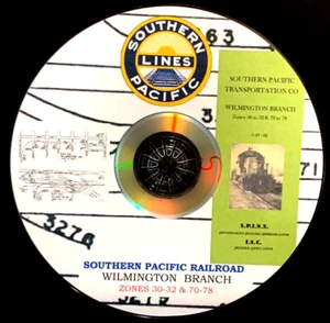 Southern Pacific RR 1982 Wilmington Branch SPINS Z 30-32 70-78 PDF Pages on DVD - Picture 1 of 7