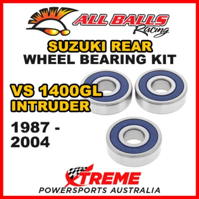 Kit de cojinete de rueda trasera All Balls 25-1327 para Suzuki VS1400GL Intruder 1987-2004 Foto 1 de 2