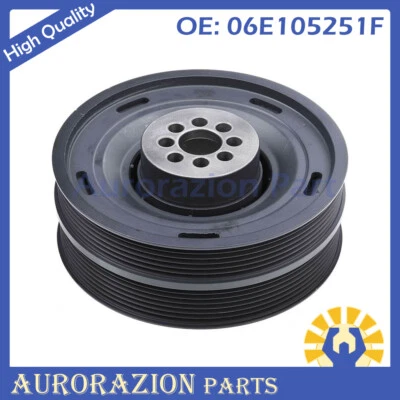 Polea del cigüeñal del motor compatible con Audi A6 A7 A8 Q5 Q7 S5 Quattro VW Touareg nuevo Foto 1 de 4